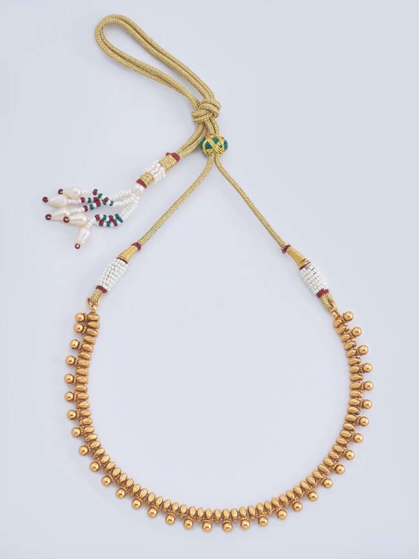 Buy Kushal s Fashion Jewellery Gold Plated Temple Necklace Necklace and Chains for Women 25388938 Myntra
