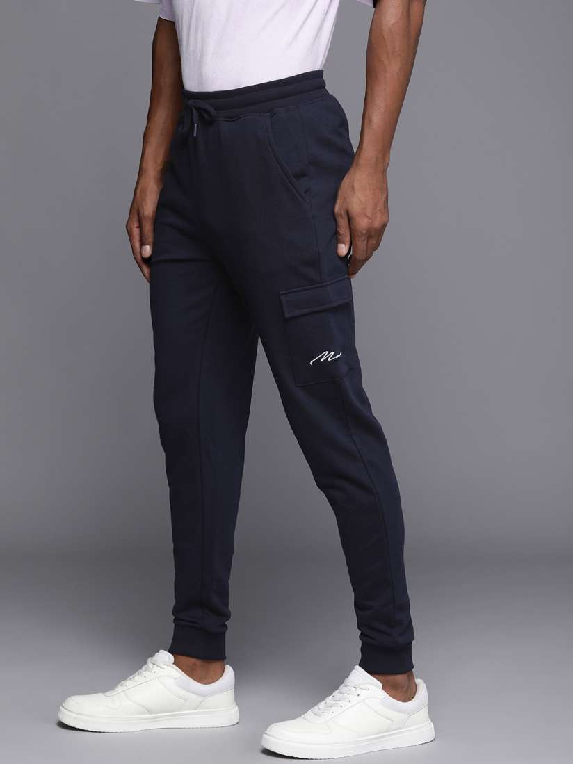 Buy boohooMAN Men Solid Skinny Fit Joggers Track Pants for Men 25392222 Myntra
