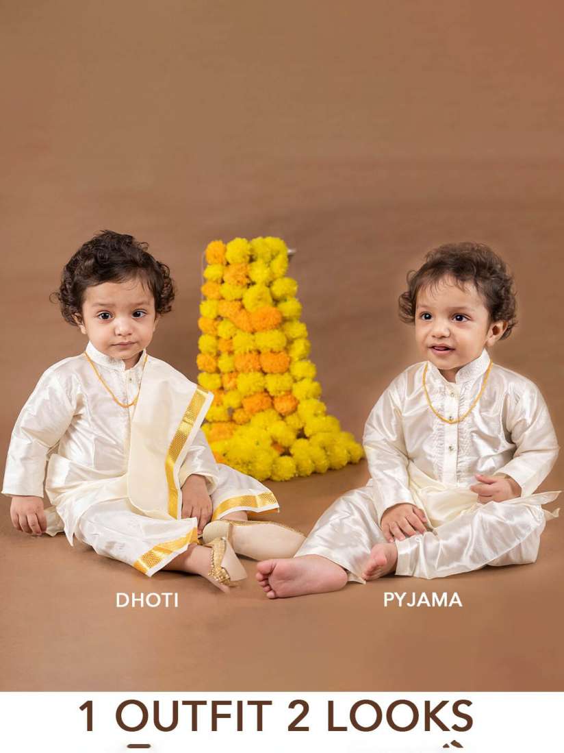 Pattu dress for baby boy on sale