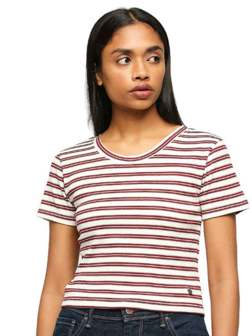 Pepe jeans striped shirt top