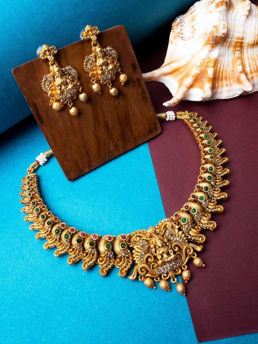Necklace set myntra top