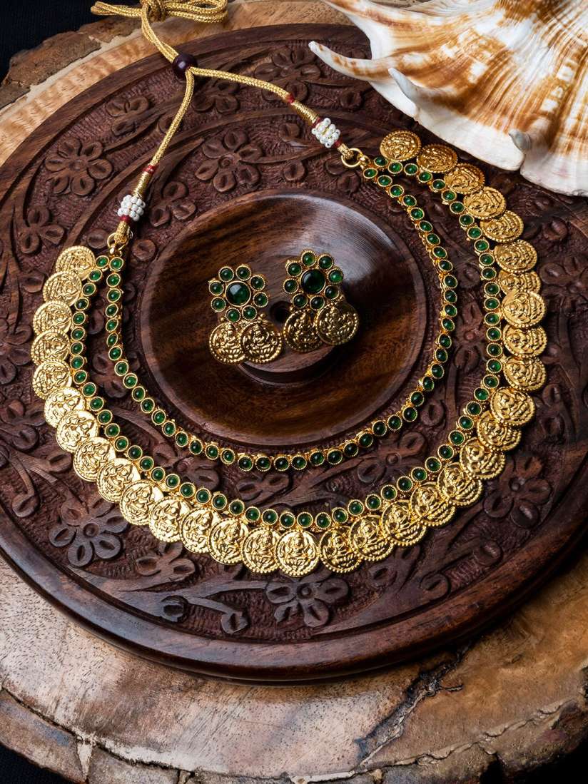 Myntra temple jewellery new arrivals