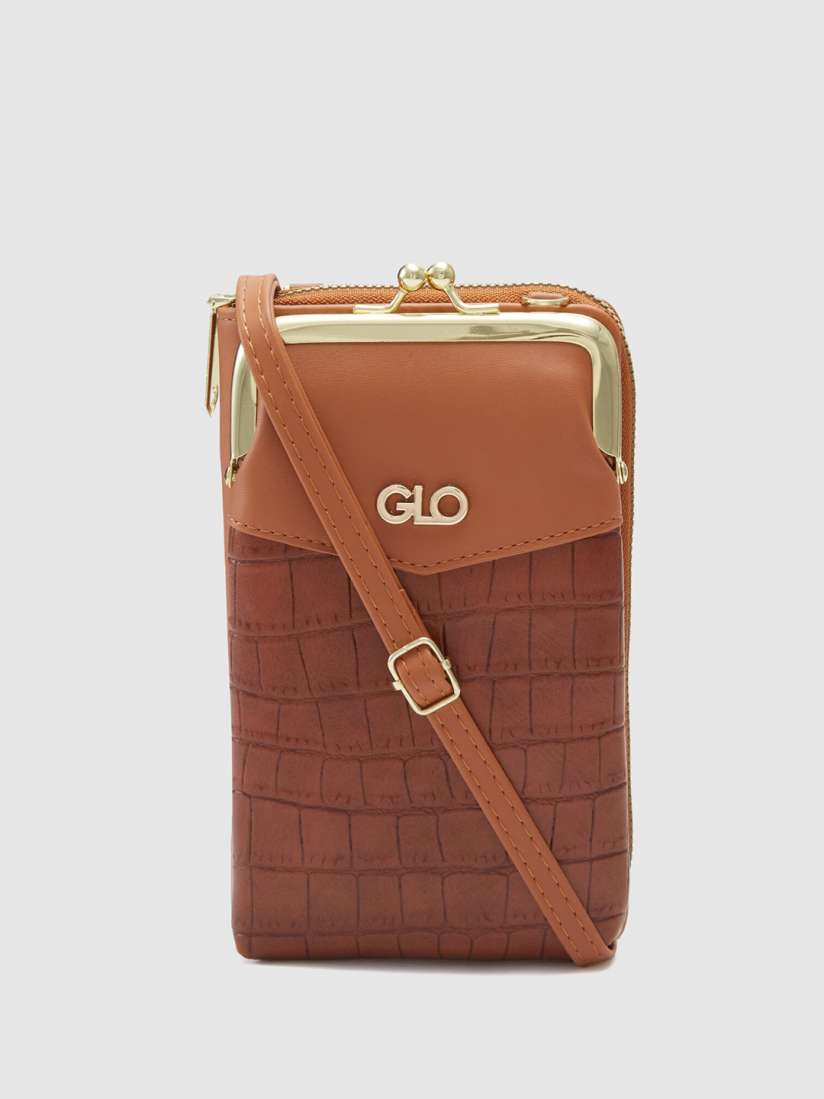 Buy Globus Women Tan Solid Casual Sling Bag Handbags for Women 25403252 Myntra