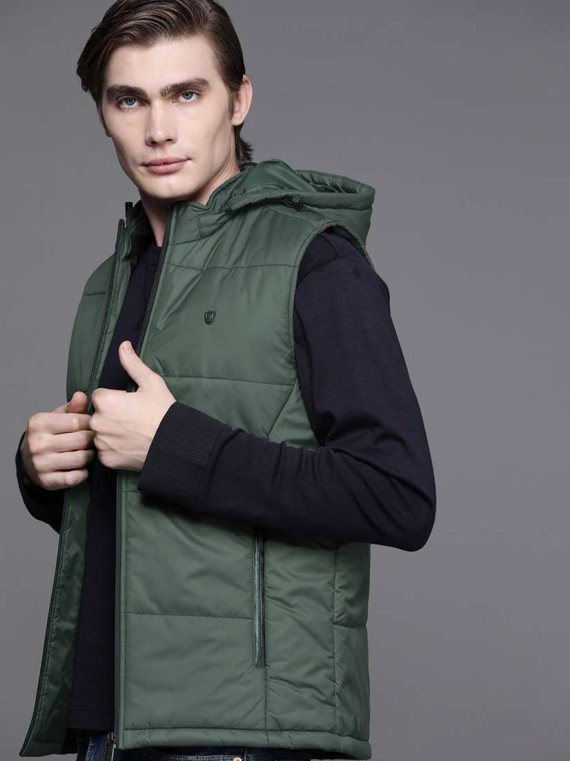 Buy Louis Philippe Sleeveless Padded Jacket Jackets for Men 25408170 Myntra