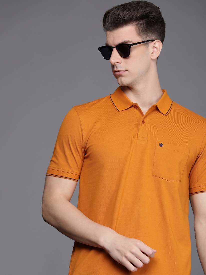 Louis philippe t shirts with pocket 2025