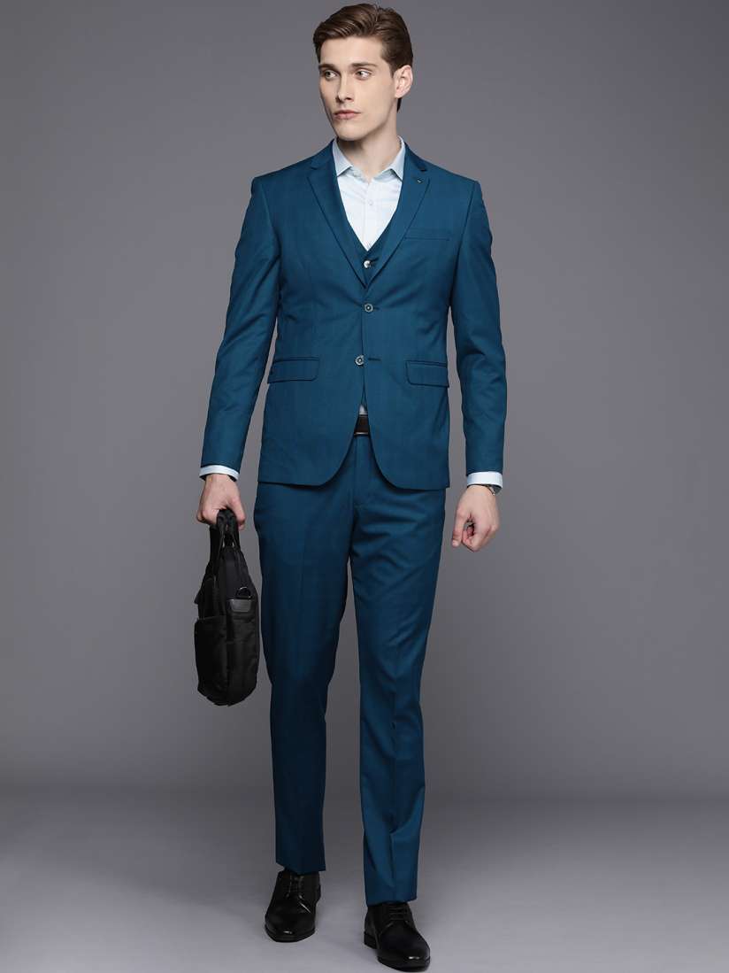 Buy Louis Philippe Men Slim Fit 3 Piece Suit Suits for Men 25408538 Myntra
