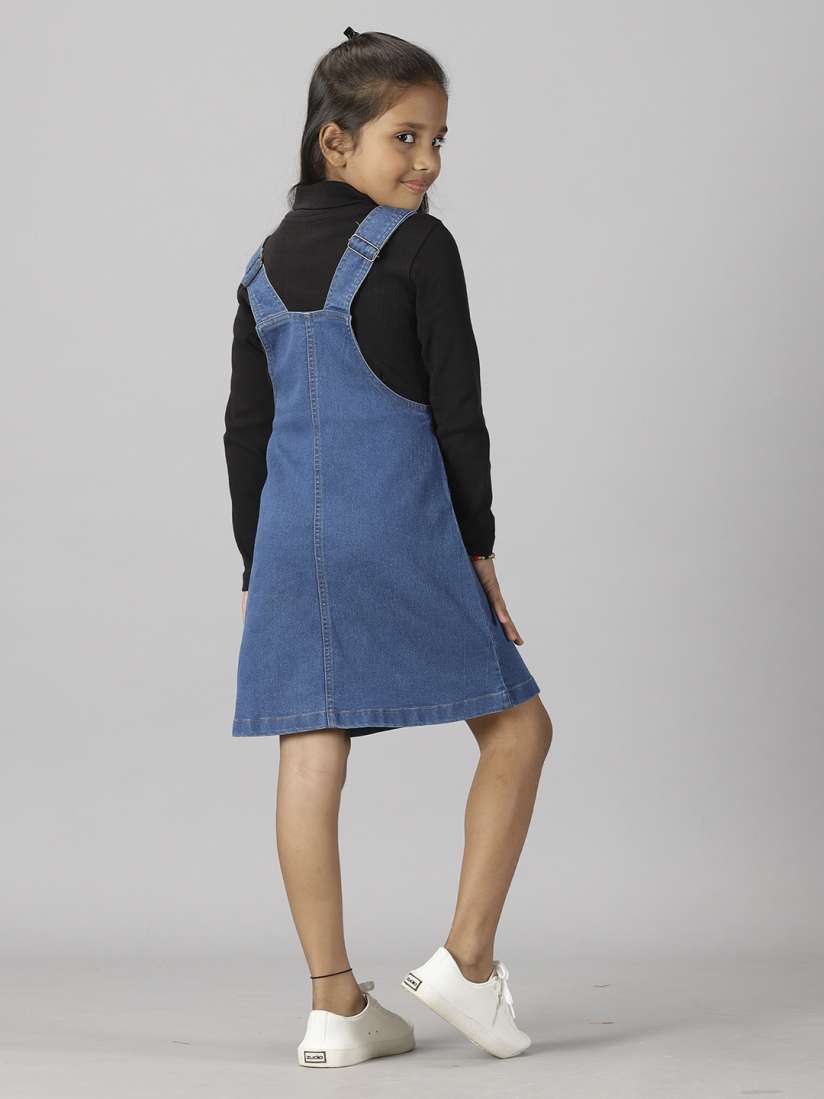 Dungaree skirt myntra store