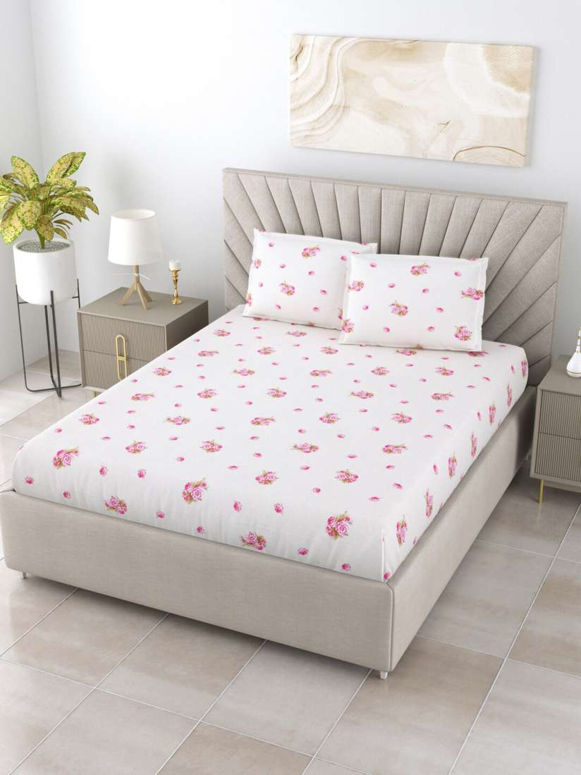 Buy BOMBAY DYEING Vintage Pink White Floral AC Room Double Bed Dohar Blankets Quilts and Dohars for Unisex 25414946 Myntra