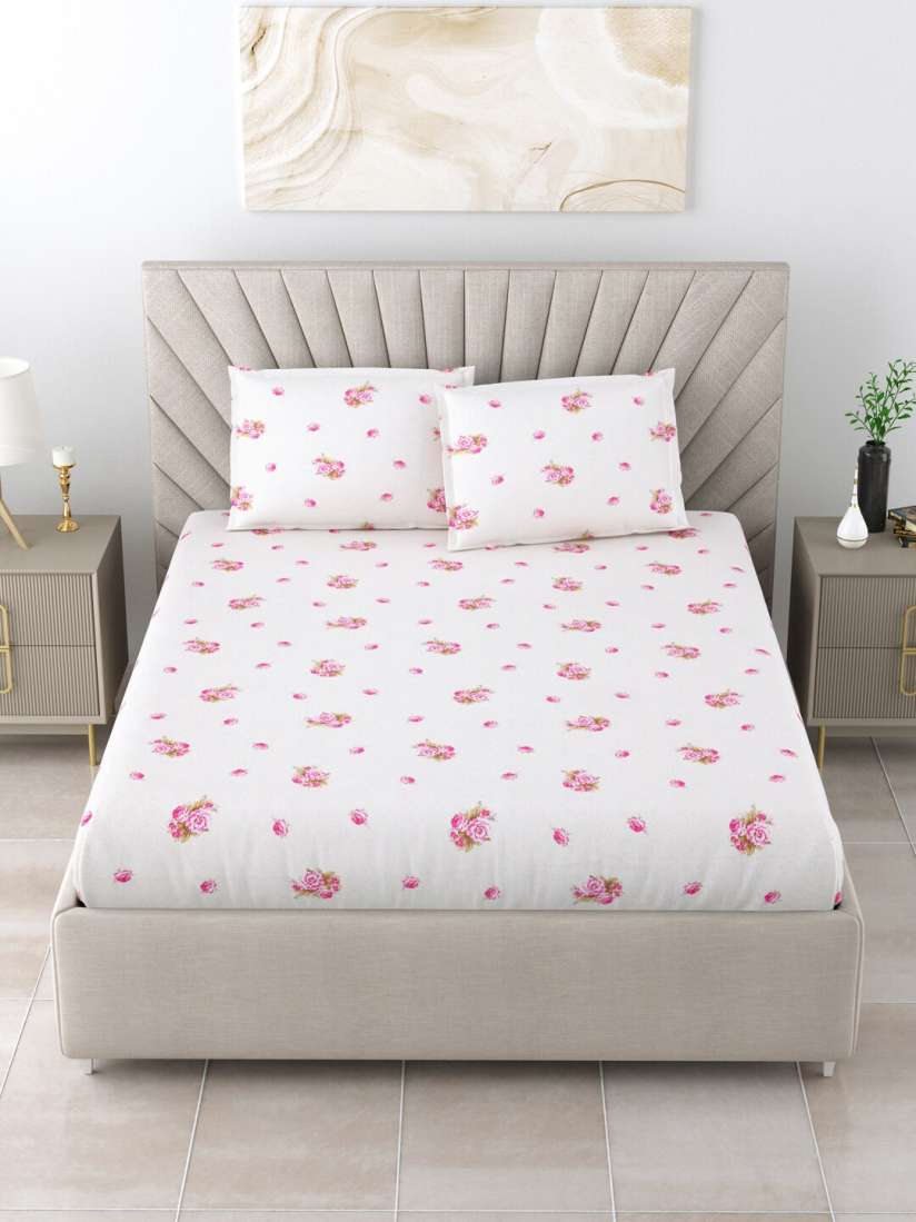 Buy BOMBAY DYEING Vintage Pink White Floral AC Room Double Bed Dohar Blankets Quilts and Dohars for Unisex 25414946 Myntra