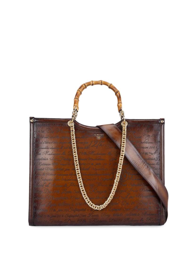 Buy Da Milano Textured Structured Leather Handheld Bag Handbags for Women 25417186 Myntra