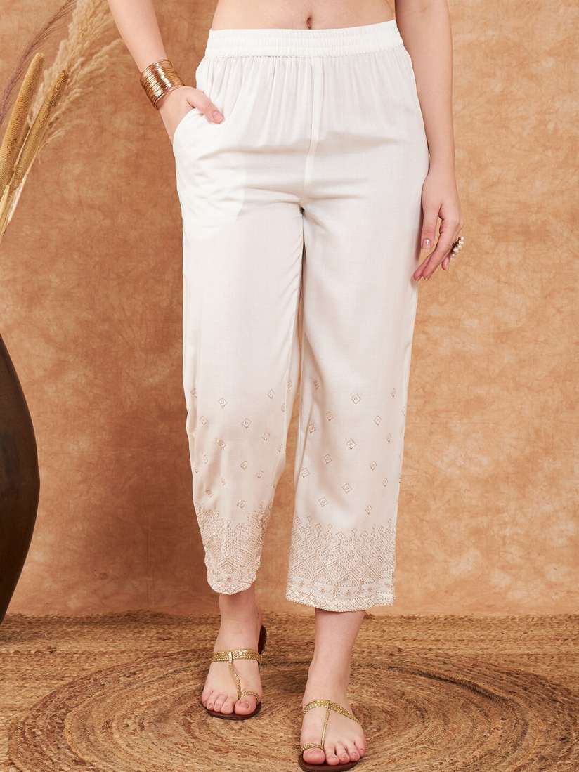 Palazzo pants myntra discount