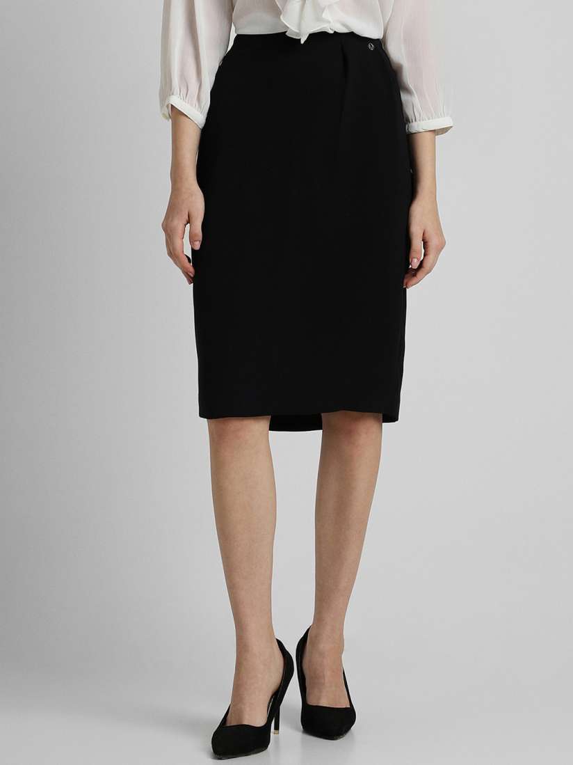 Buy Allen Solly Woman A Line Formal Skirts Skirts for Women 25422406 Myntra