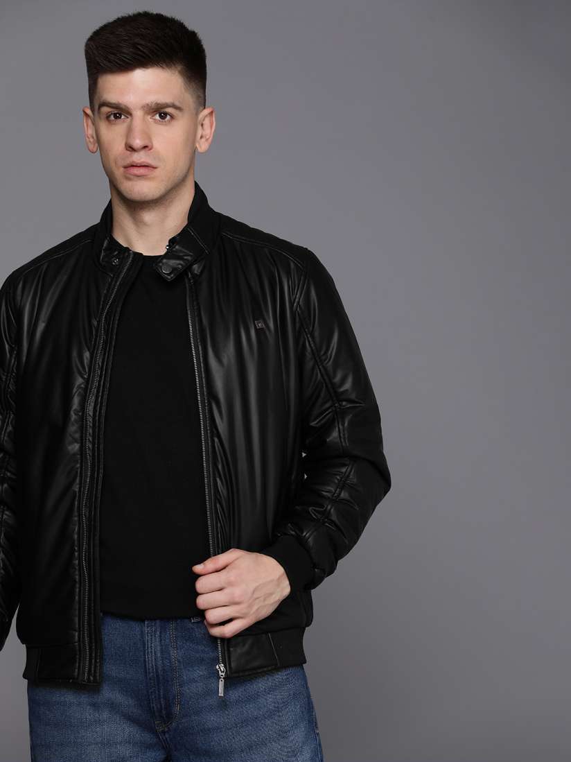 Louis philippe jackets myntra best sale