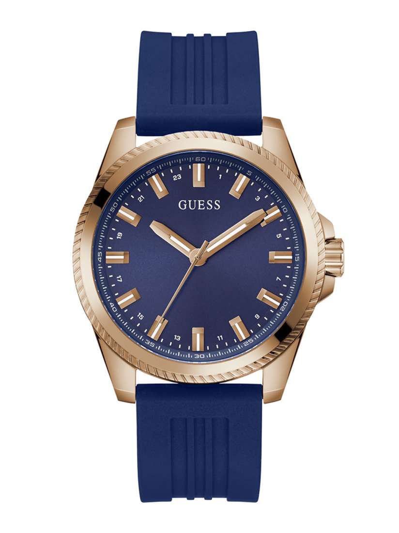 Buy GUESS Men Round Dial Regular Straps Analogue Watch GW0639G3 Watches for Men 25425600 Myntra