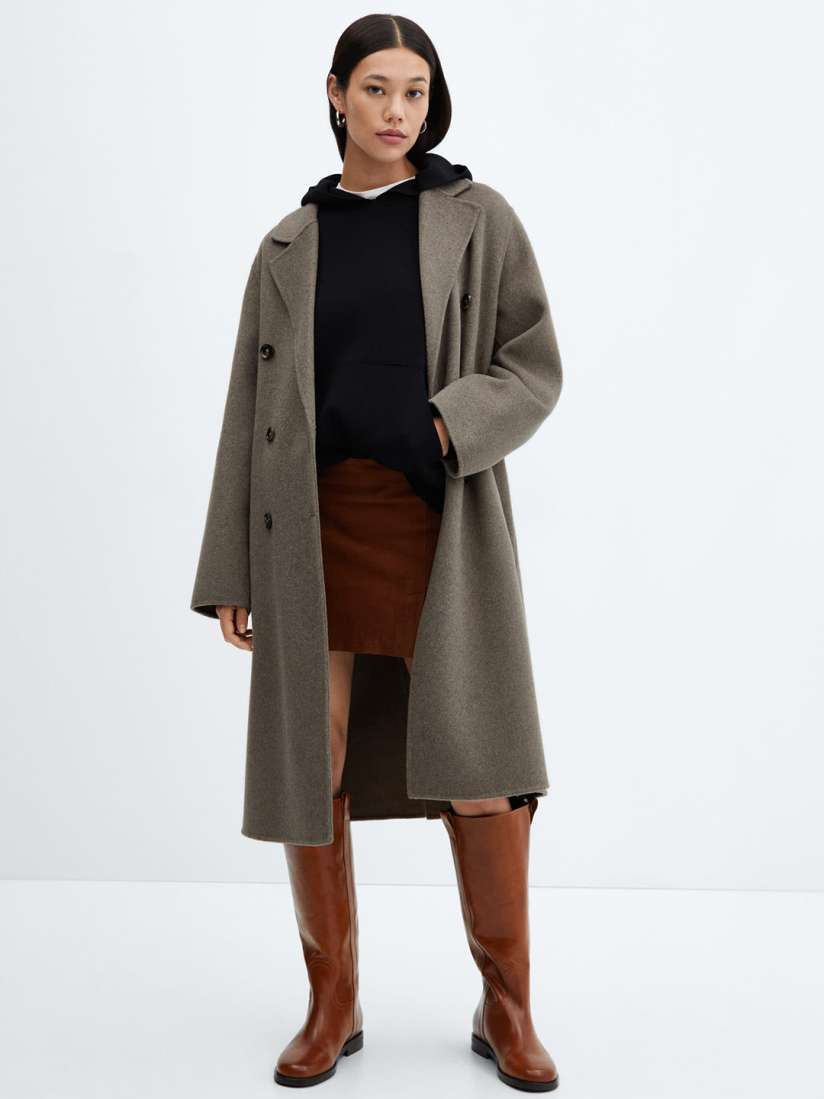 Myntra women coat clearance