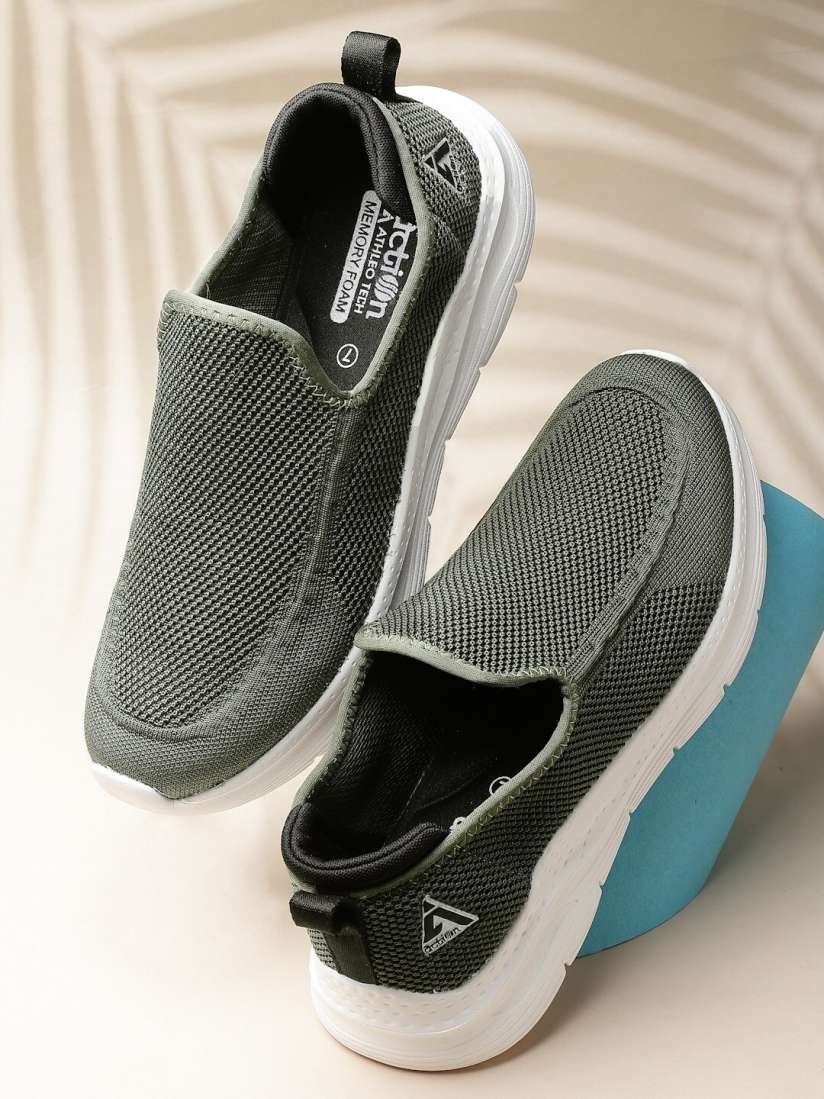 Buy Action Men Textured Slip On Walking Shoes Sports Shoes for Men 25436486 Myntra