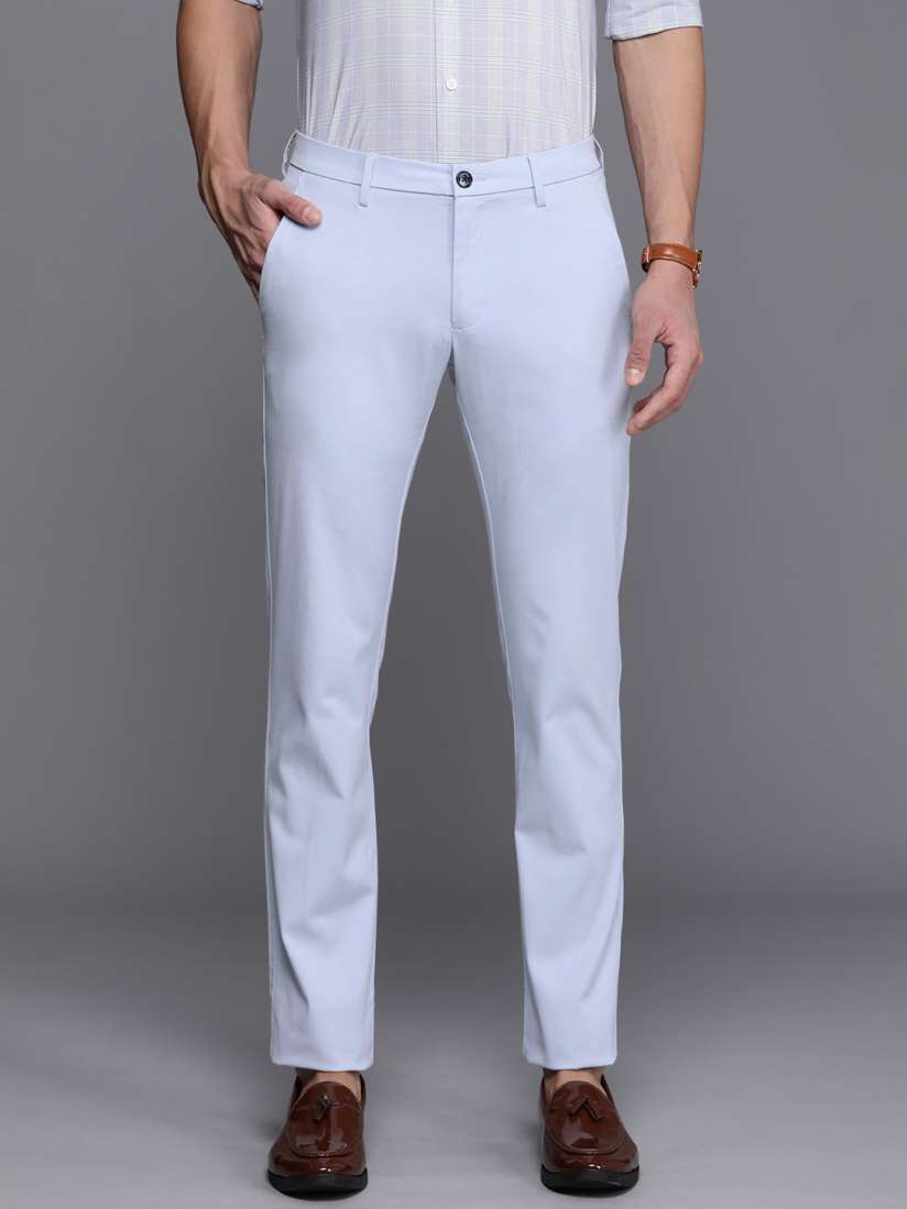 Buy Allen Solly Men Slim Fit Trousers Trousers for Men 25440772 Myntra