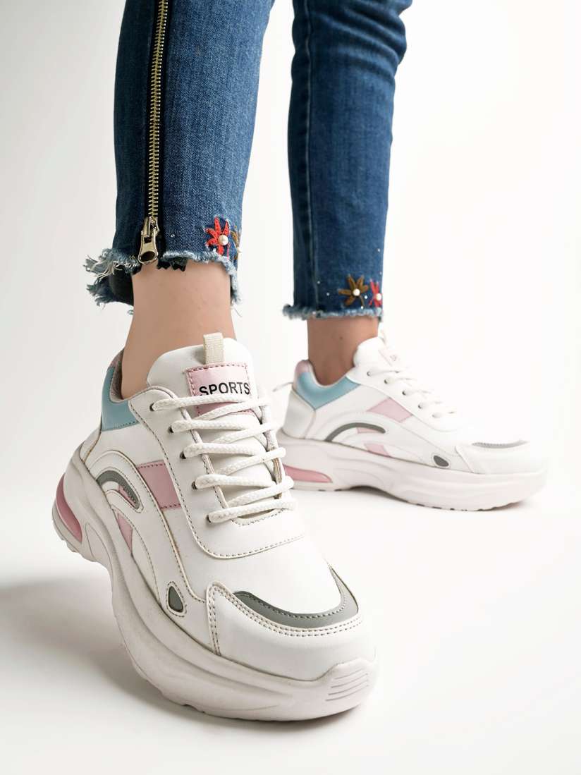 Buy Shoetopia Girls Lightweight Lace Up Sneakers Casual Shoes for Girls 25443730 Myntra