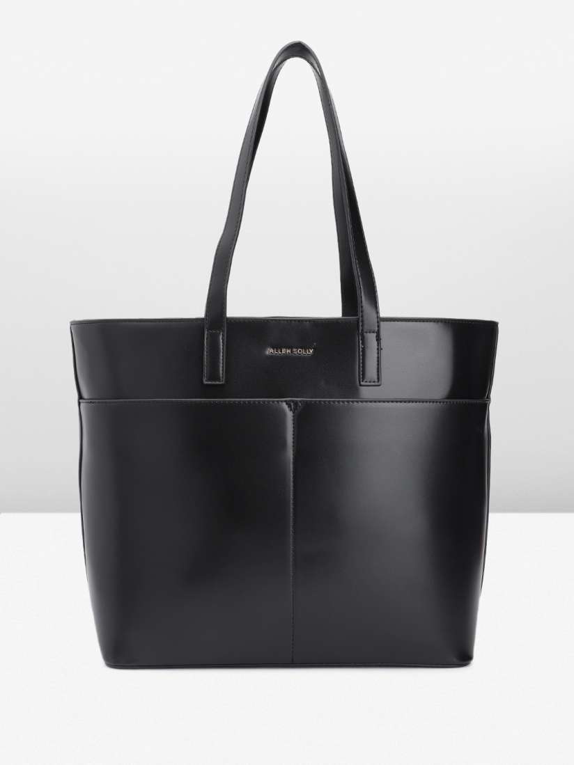 Buy Allen Solly Structured Shoulder Bag with Laptop Sleeve Handbags for Women 25447464 Myntra