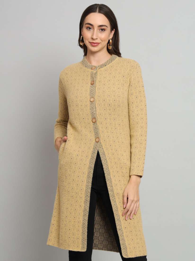 Myntra long cardigan 2025