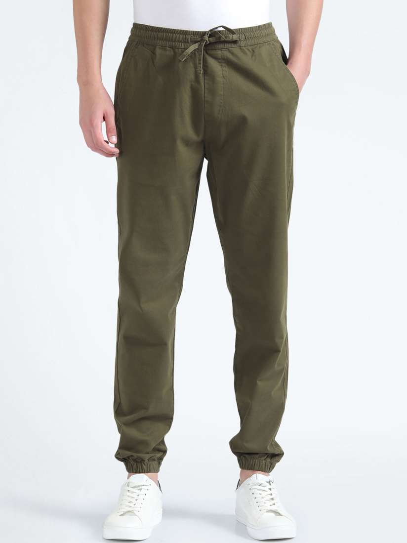 Buy Flying Machine Men Slim Fit Mid Rise Joggers Track Pants for Men 25454418 Myntra
