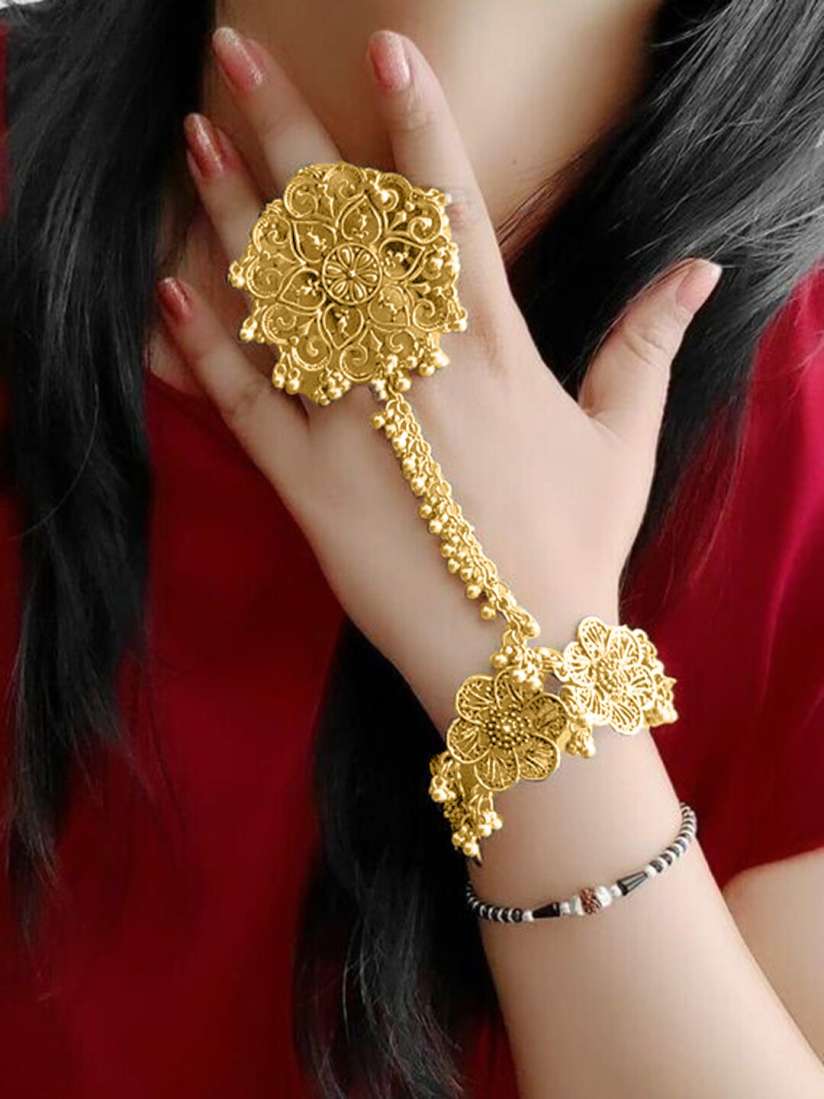 Buy official American Diamond Bridal Hathphool