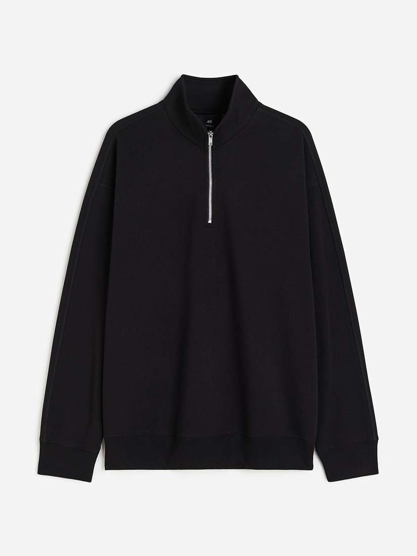 Buy H\u0026M Men THERMOLITE Relaxed Fit Zip-top sweatshirt - Sweatshirts for Men  25456272 | Myntra