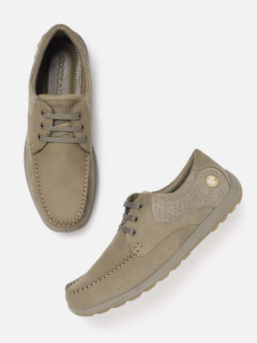 Buy Woodland Men Perforated Leather Derbys Casual Shoes for Men 25459442 Myntra