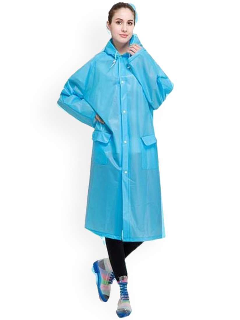 Buy Alexvyan Women EVA Hooded Rain Jacket Rain Jacket for Women 25471902 Myntra