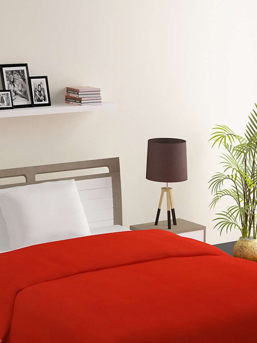 Buy Rubix Home Red Mild Winter Single Bed Blanket Blankets Quilts and Dohars for Unisex 25483594 Myntra