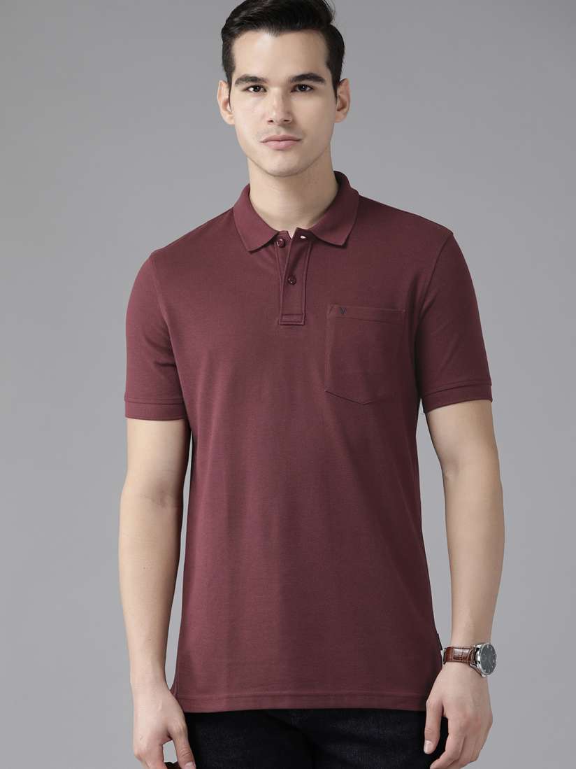 Van heusen t shirts myntra top