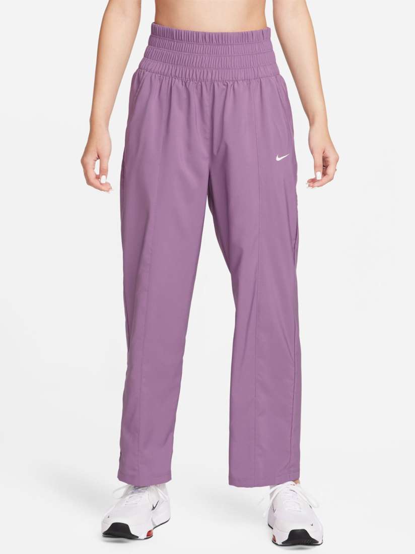 Buy Nike Women Purple Dri FIT One Trackpants Track Pants for Women 25506604 Myntra