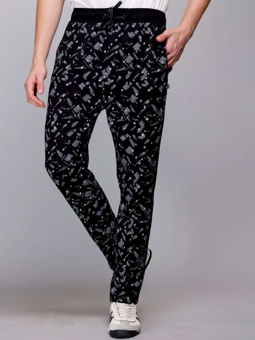 Printed track pants outlet