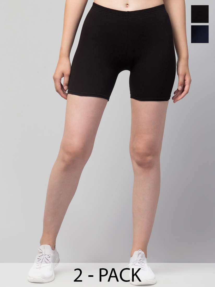 Girls cotton cycling shorts top