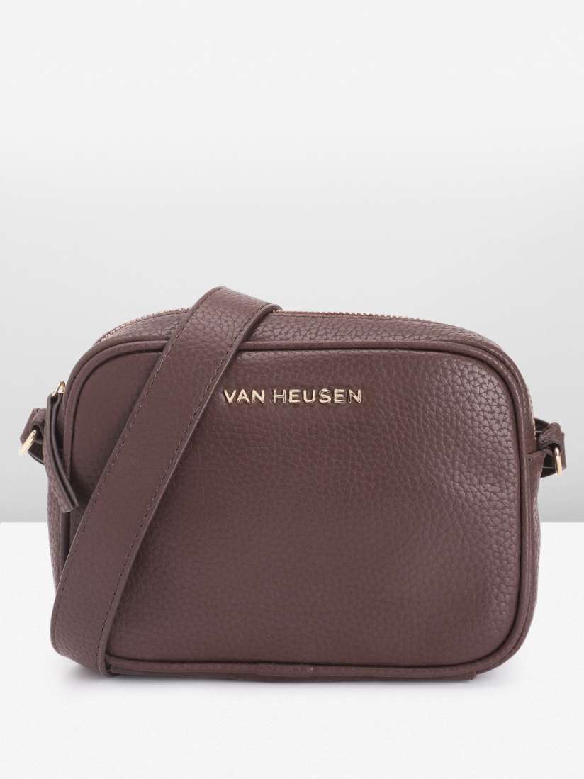 Buy Van Heusen Solid Sling Bag Handbags for Women 25511598 Myntra