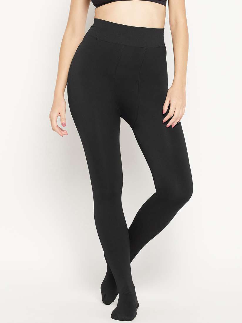 Buy SECRETS BY ZEROKAATA Women High Waist Fleece Winter Stockings Stockings for Women 25511954 Myntra