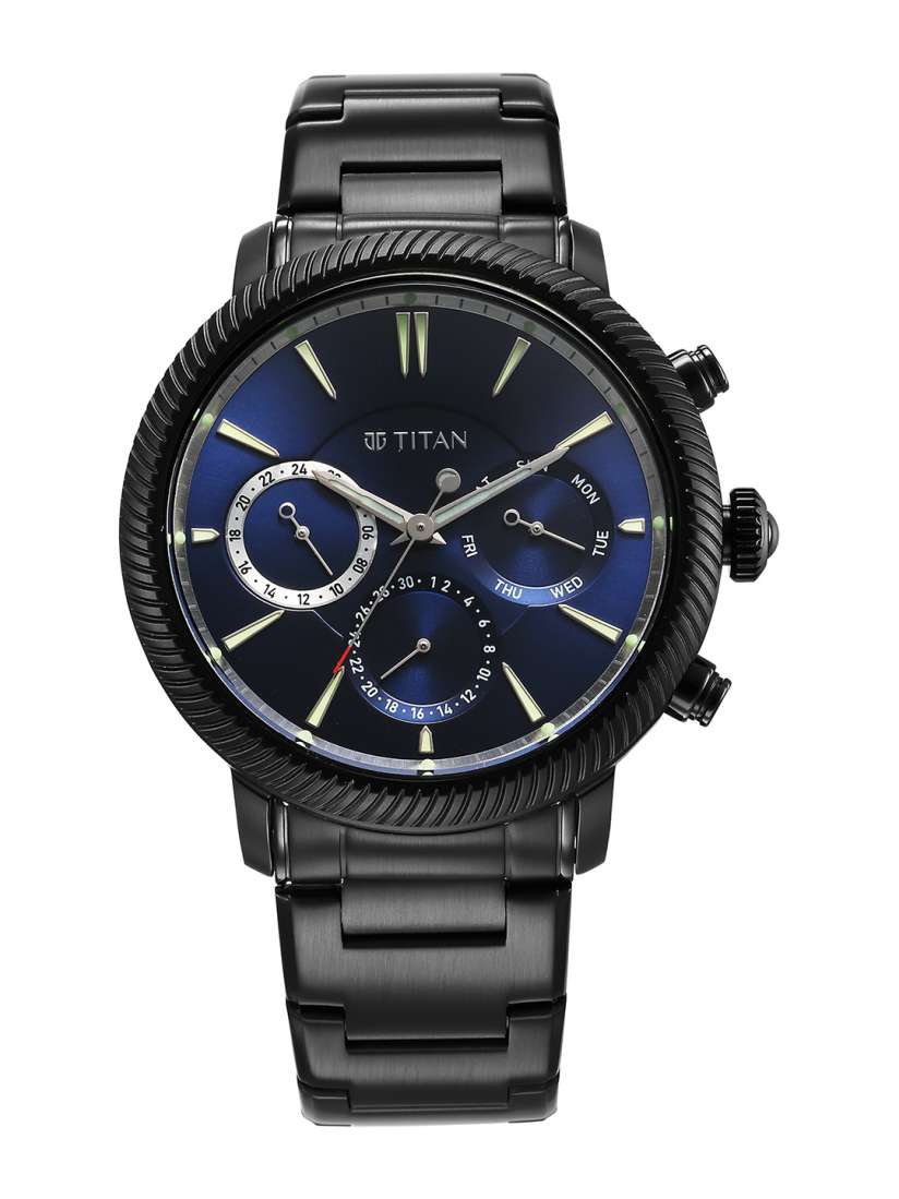 Buy Titan Men Regallia Round Dial Water Resistance Stainless Steel Analogue Watch 10012NM01 Watches for Men 25512856 Myntra
