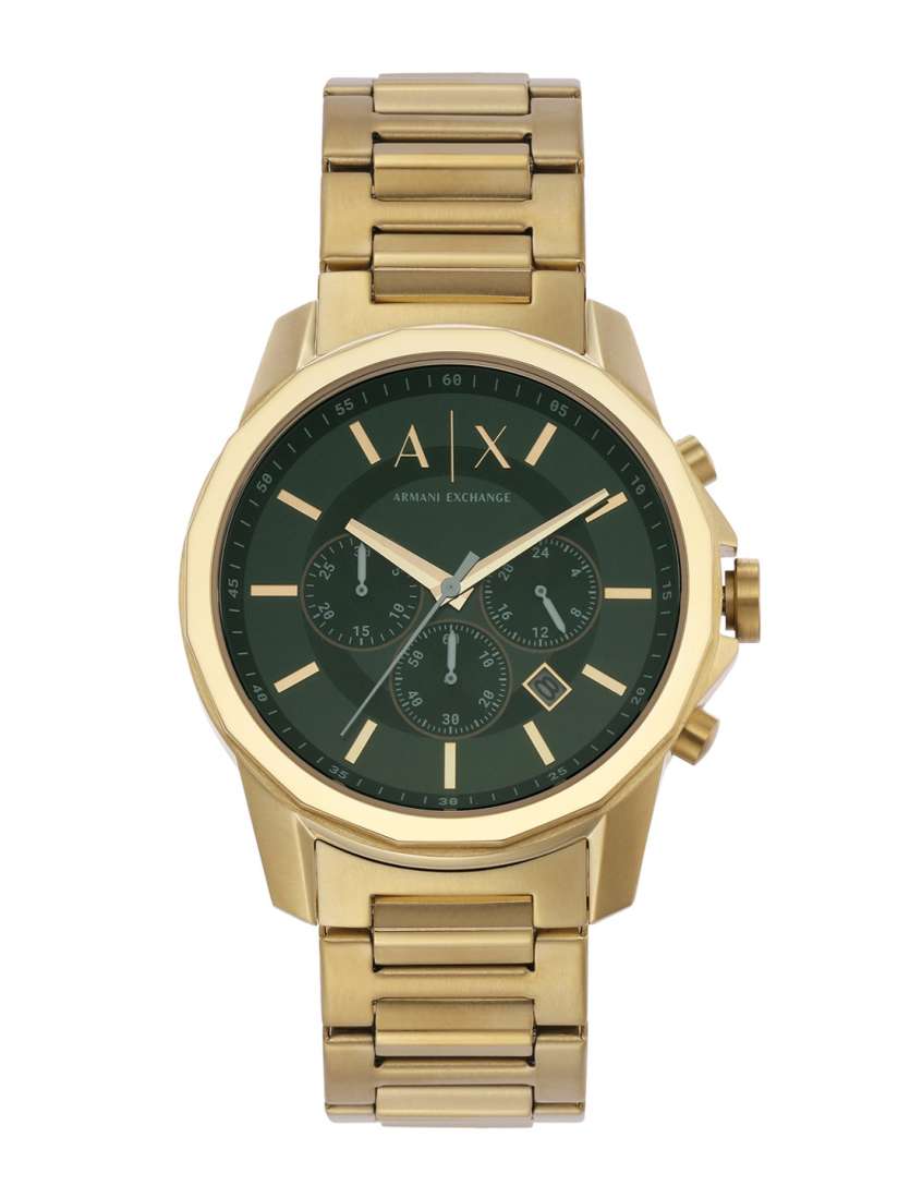 Buy Armani Exchange Men Stainless Steel Bracelet Style Straps Analogue Watch AX1746 Watches for Men 25514552 Myntra