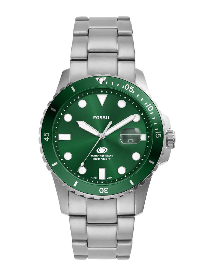 Buy Fossil Men Stainless Steel Bracelet Style Straps Reset Time Analogue Watch FS6033 Watches for Men 25514698 Myntra