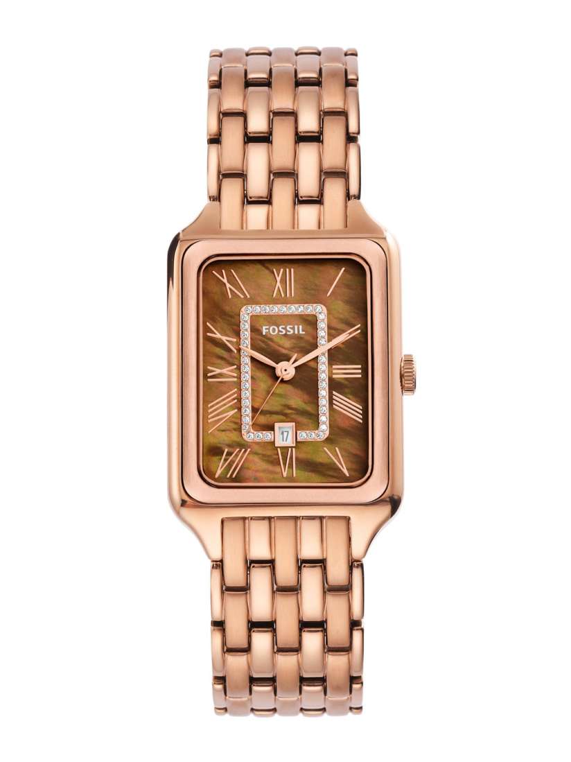 Buy Fossil Women Raquel Dial Stainless Steel Bracelet Style Straps Analogue Watch ES5323 Watches for Women 25514712 Myntra