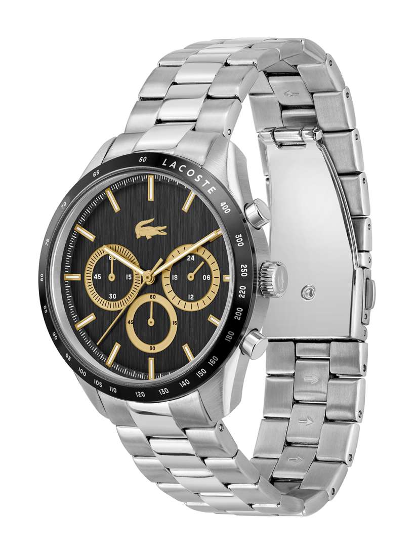 Buy Lacoste Men Boston Stainless Steel Bracelet Style Analogue Chronograph Watch 2011272 Watches for Men 25518460 Myntra