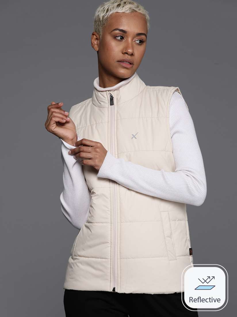 Buy HRX by Hrithik Roshan Puffer Jacket with Reflective Detail Jackets for Women 25524260 Myntra