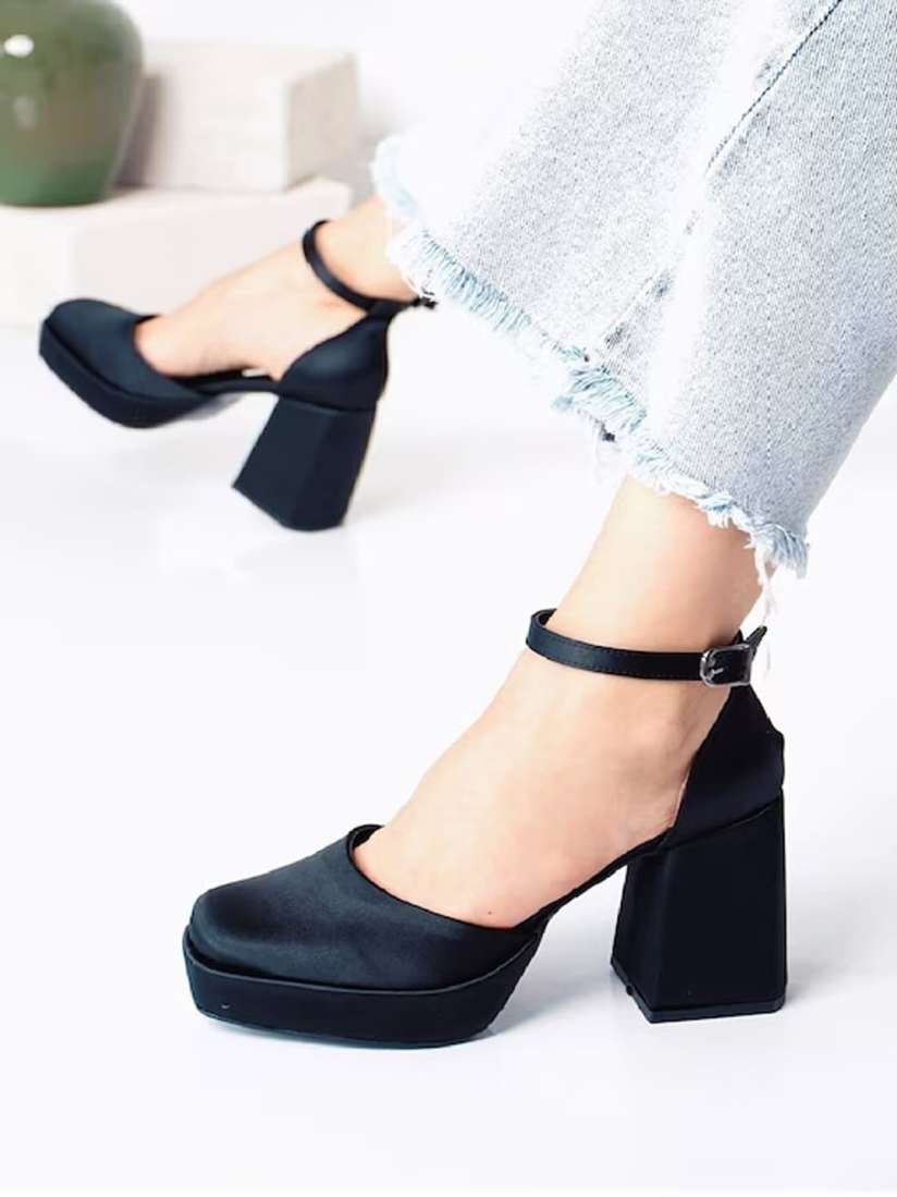 Platform pumps heels best sale