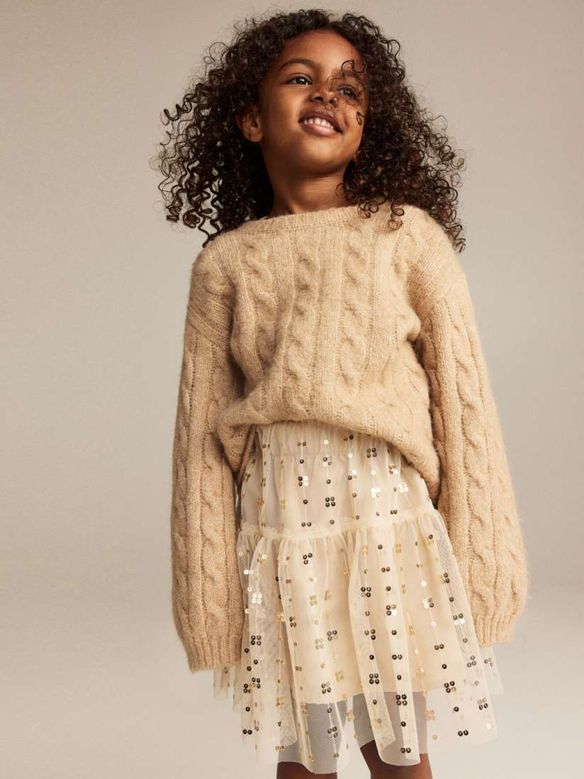 Buy H M Girls Sequined Skirt Skirts for Girls 25542112 Myntra