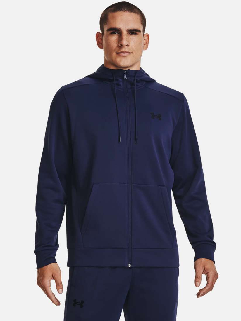 Under armour fleece full zip hoodie men's shop