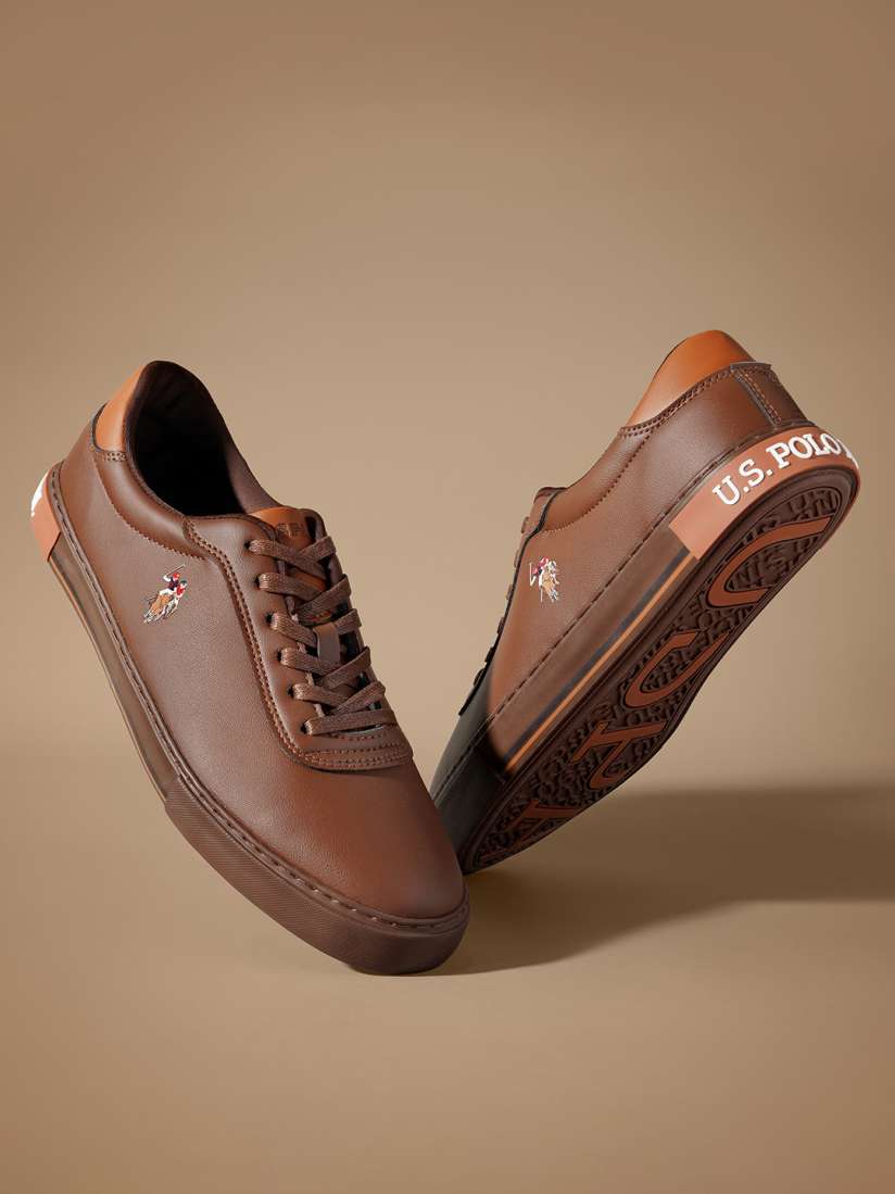 Us polo brown shoes discount