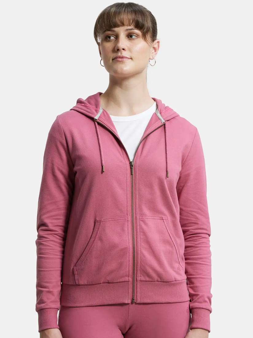 Jockey women's cotton jacket sales