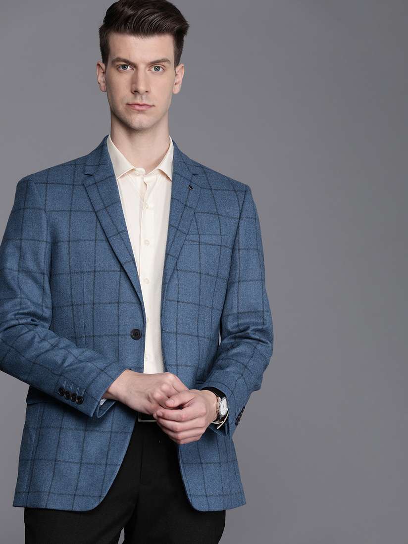 Louis Philippe Mens Blazer Regular Fit Buy LOUIS PHILIPPE Regular