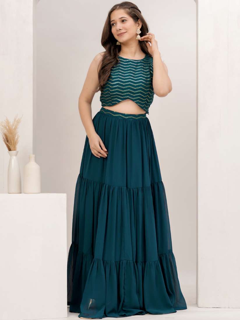 Buy Libas Embroidered Sequinned Ready to Wear Lehenga Choli Lehenga Choli for Women 25557730 Myntra