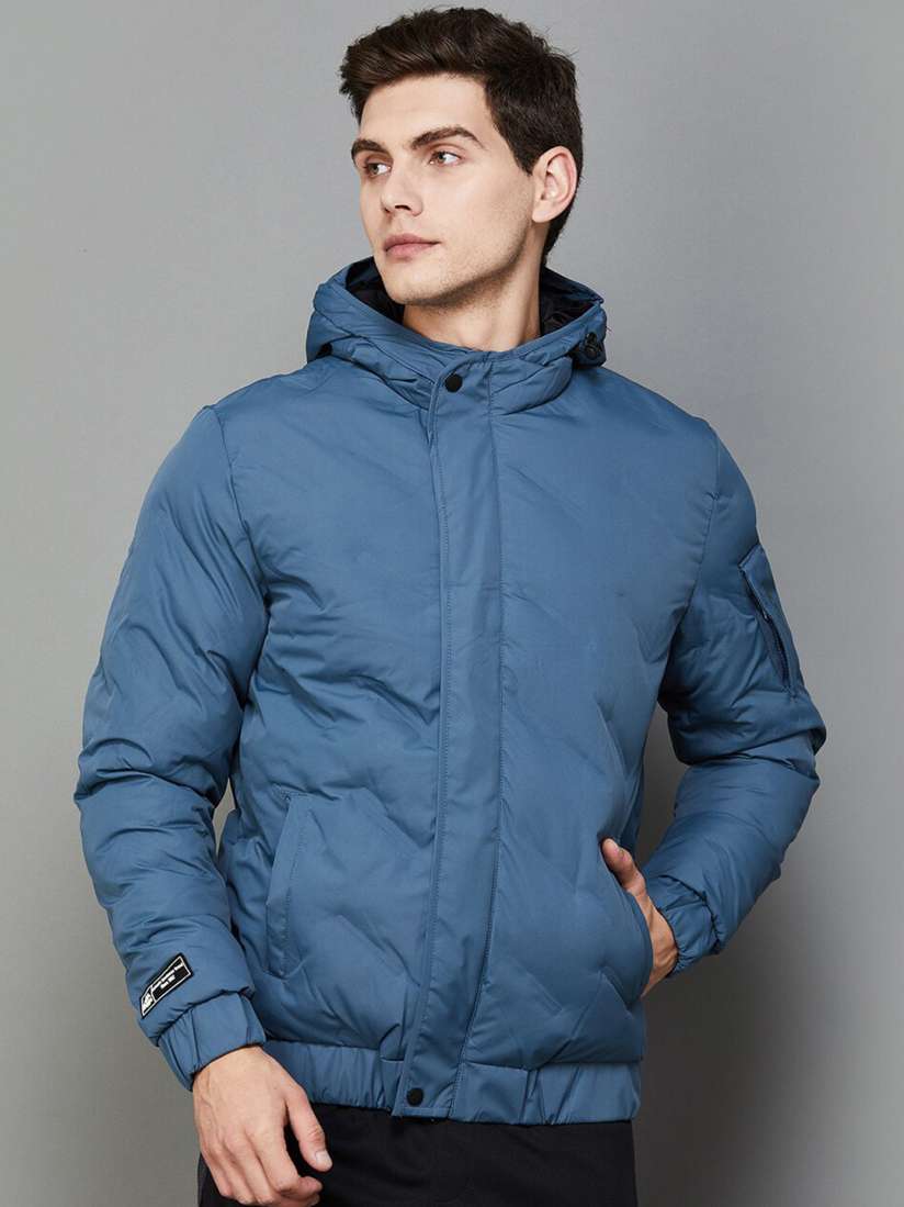 Buy Kappa Hooded Puffer Jacket Jackets for Men 25558414 Myntra